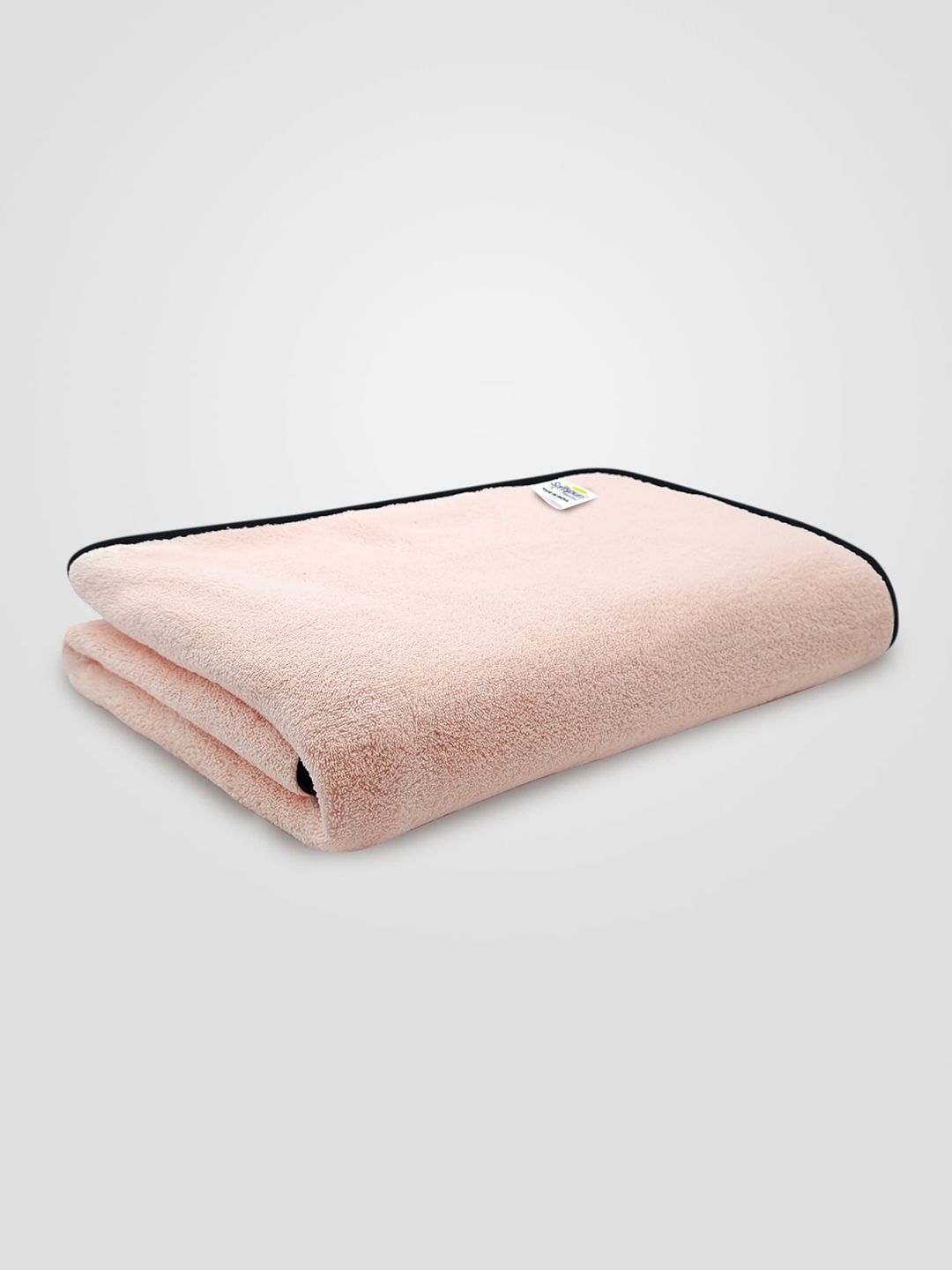 Softspun Microfiber Pink 280 GSM Microfiber Bath Towel