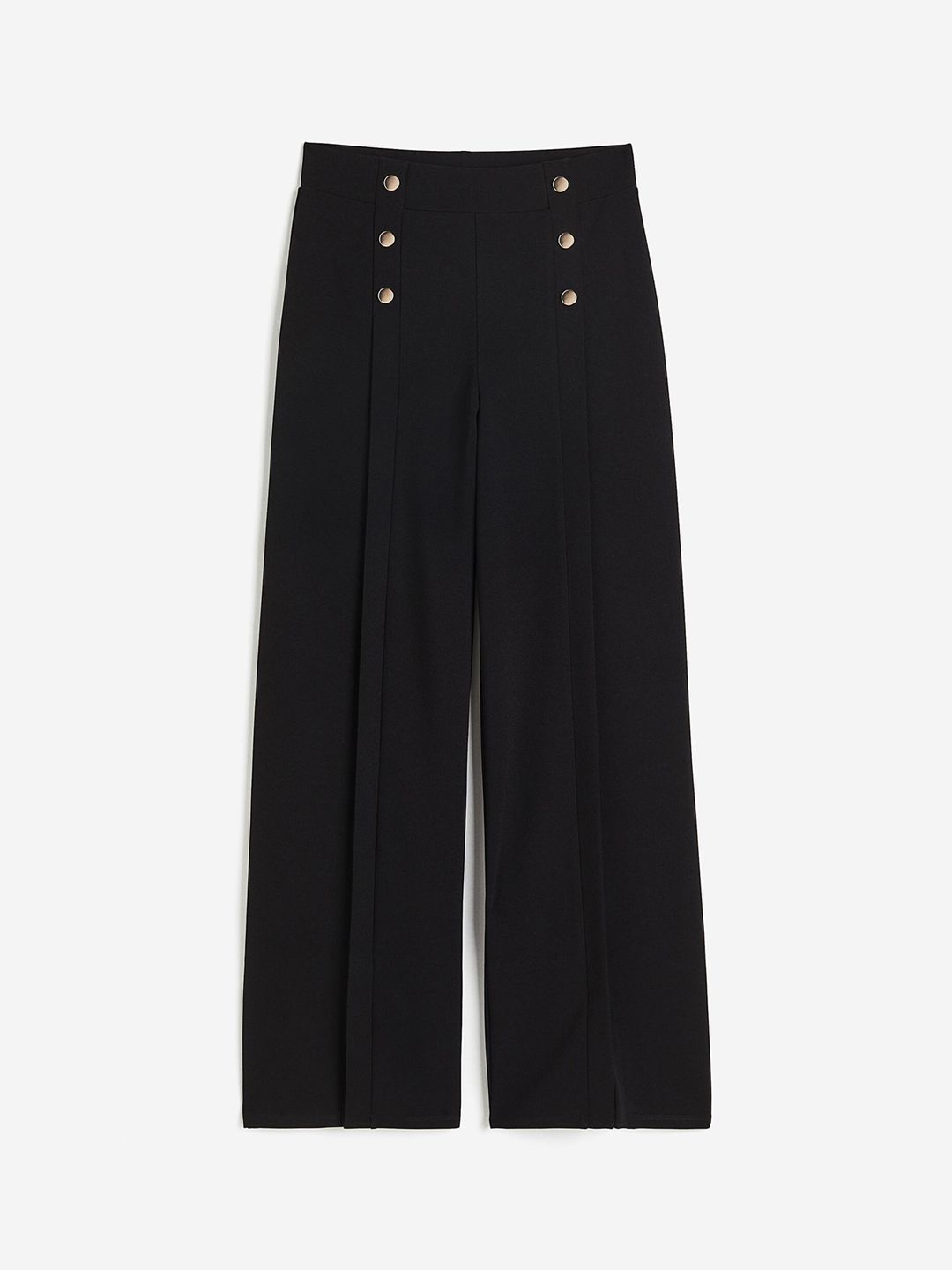 H&M Women Button-Detail Trousers Price in India