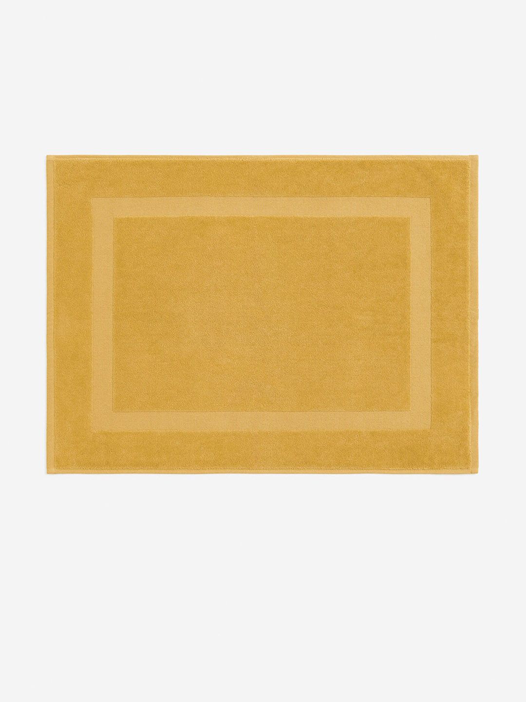 H&M Yellow Velour Bath Mat