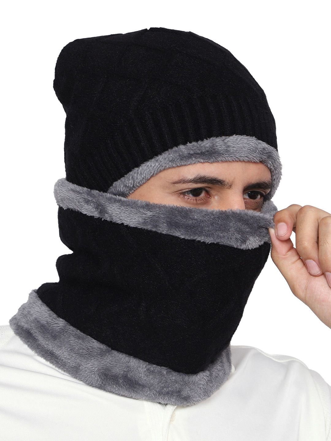 Gajraj Unisex Woollen Balaclava Cap