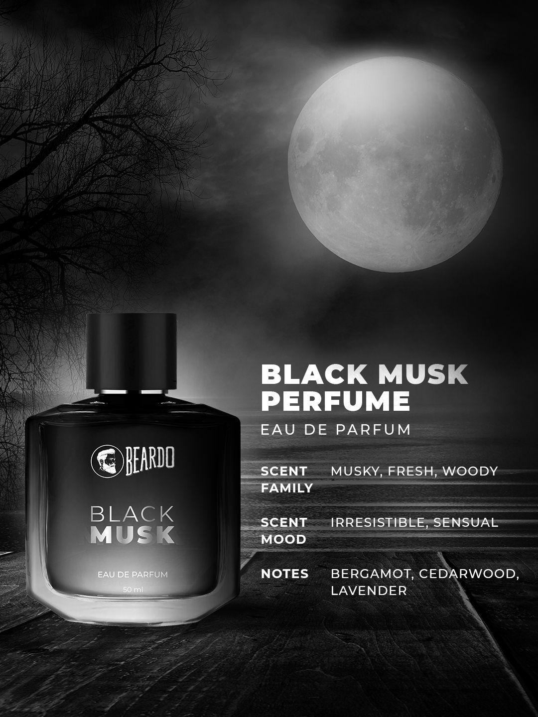 BLACK MUSC パルファム 50ml ムスクコレクション MUSK COLLECTION オードパルファム EDP 50mL【返品