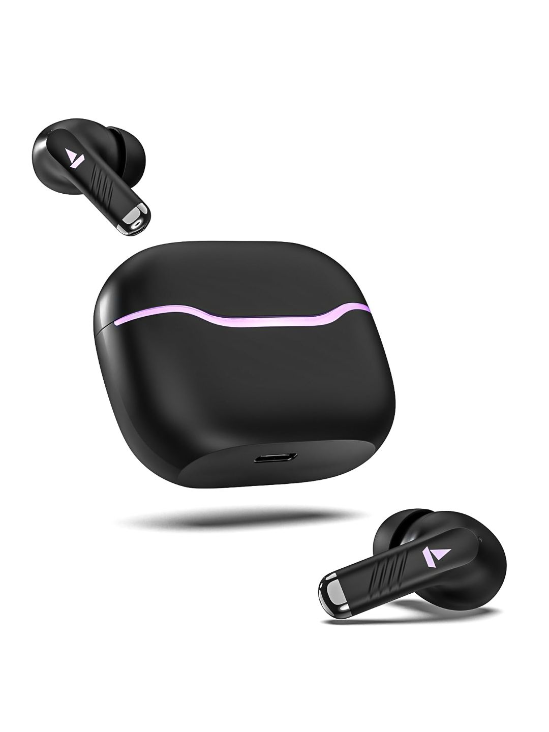 boAt Immortal 125 TWS Earbuds w/ 40H Playtime, Quad Mics w/ ENx & BEAST Mode