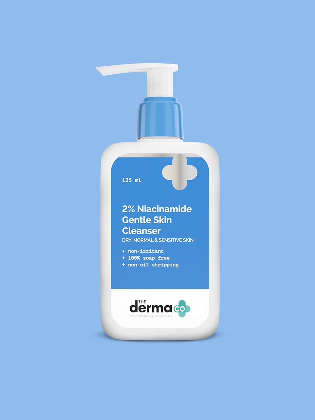 The Derma co. 2% Niacinamide Gentle Skin Cleanser for Sensitive, Dry, Normal Skin -125 ml