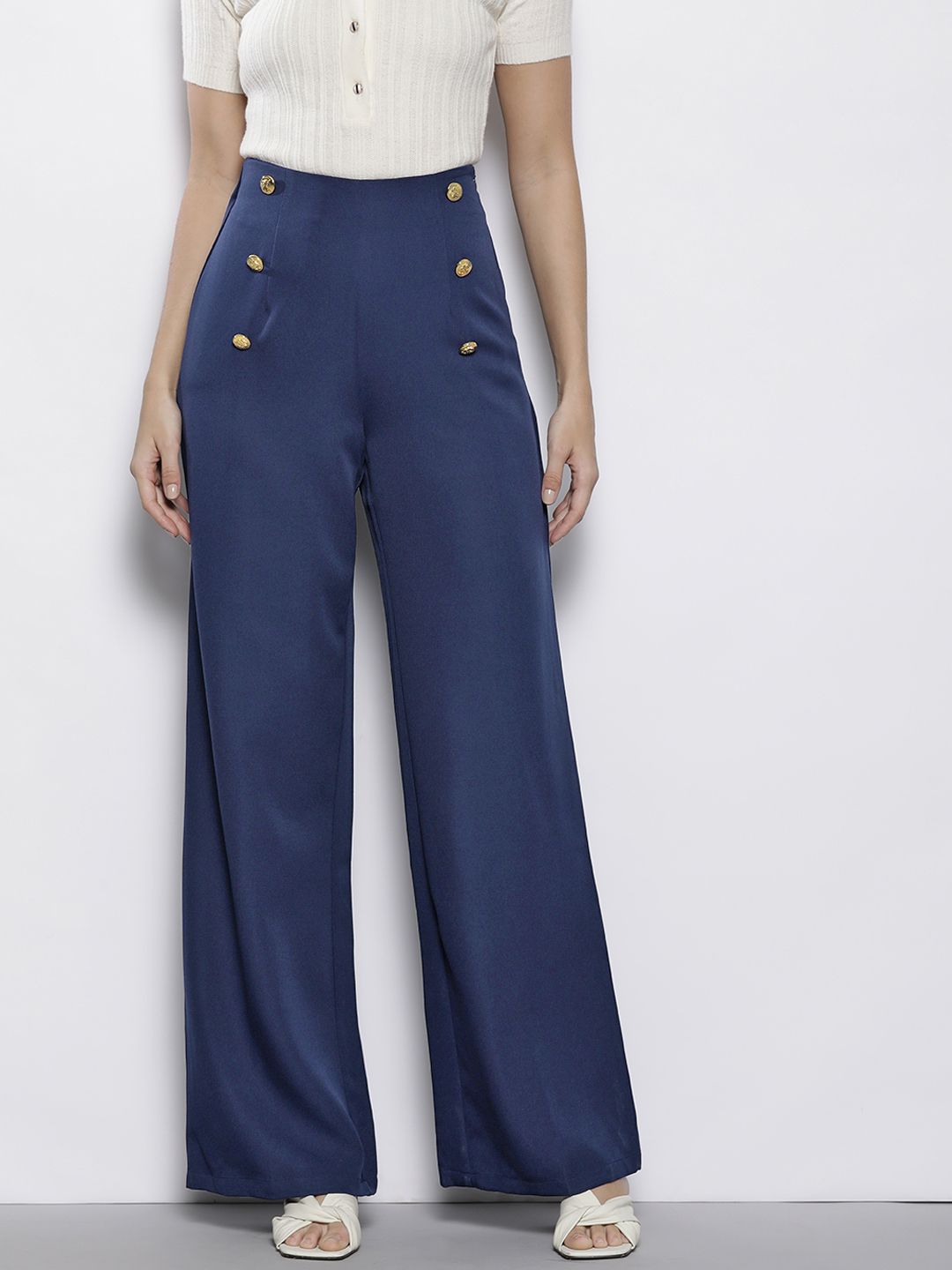 DOROTHY PERKINS Women High-Rise Trousers Price in India