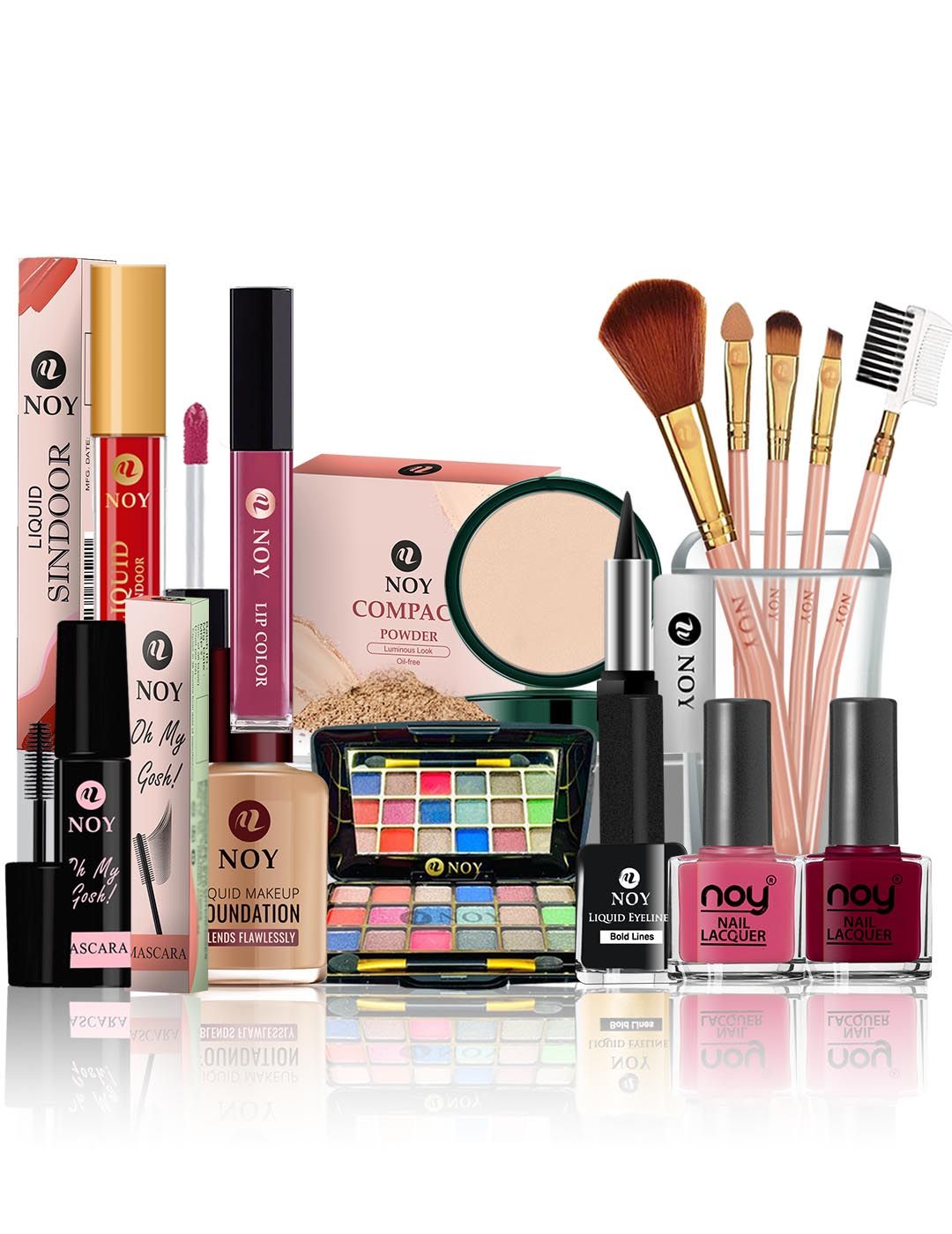 Buy NOY Pack of 15 Make Up Kit - 218 - Makeup Kit for Women
