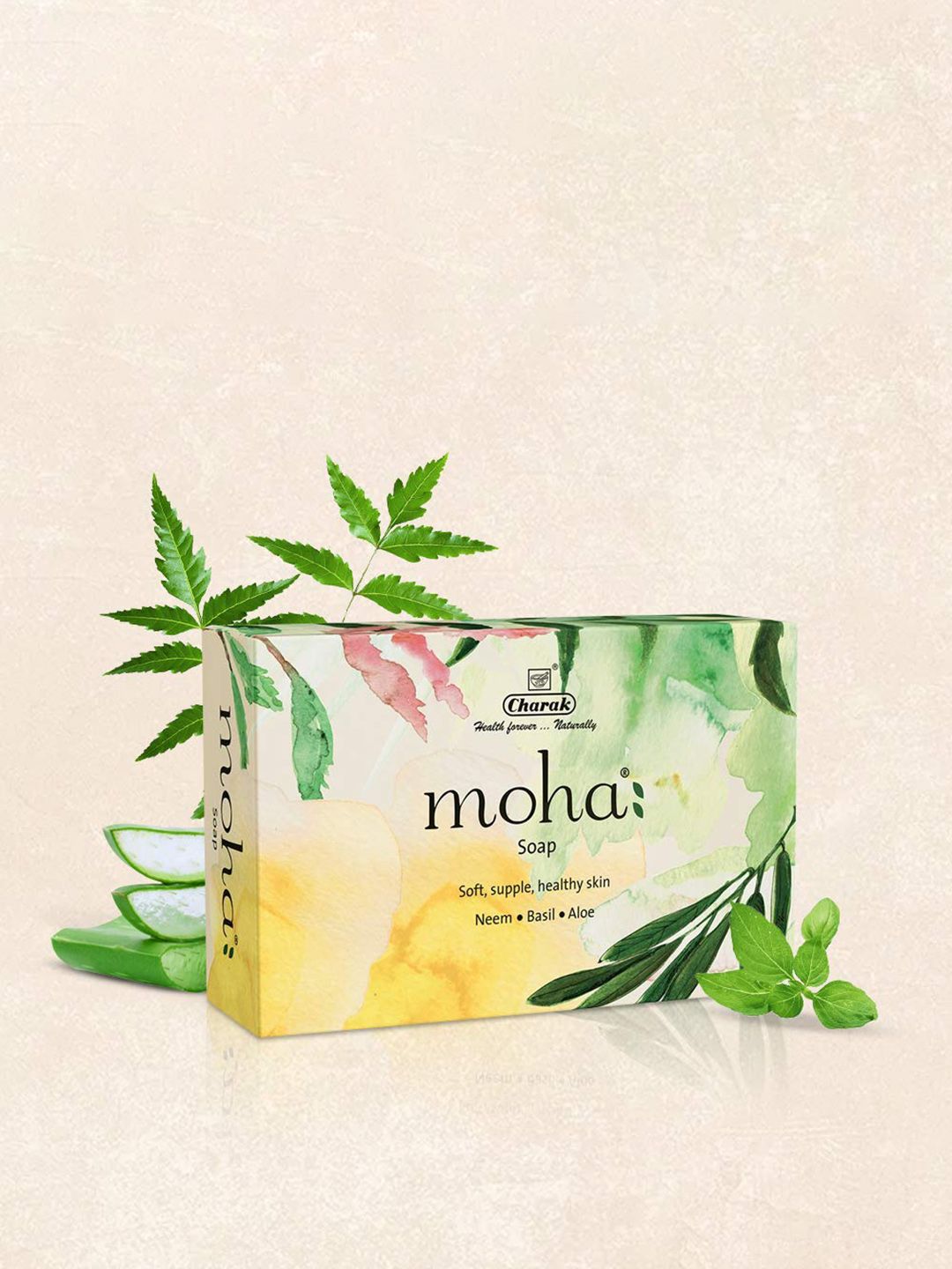 moha Set Of 6 Herbal Bathing Soap 100g Each