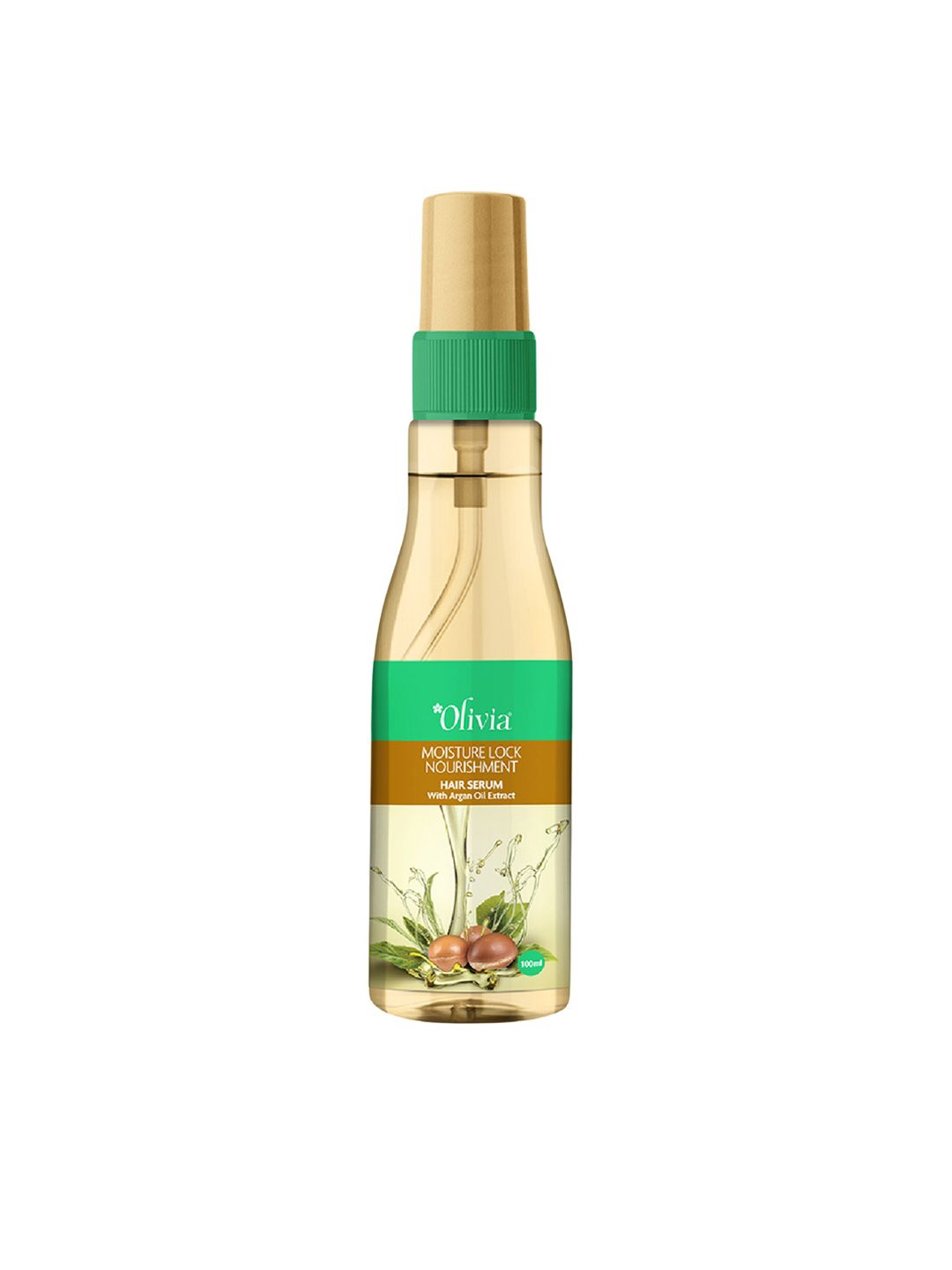 Olivia Moisture Lock Nourishment Hair Serum with Argan Oil Extract - 100ml