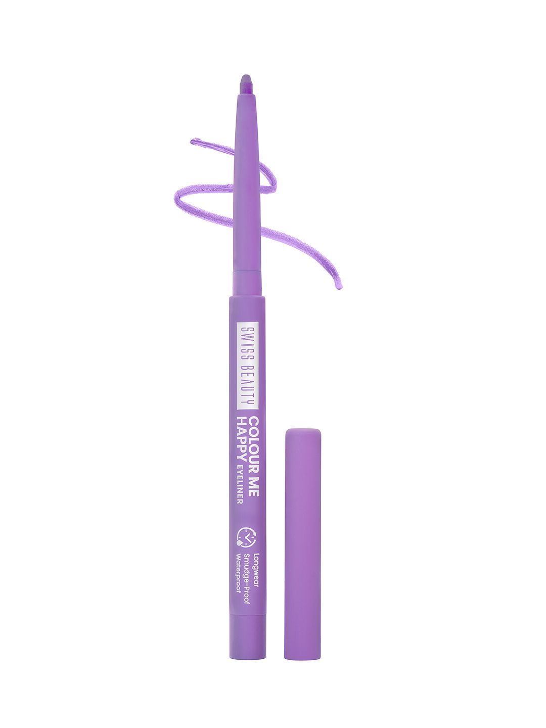 SWISS BEAUTY Colour Me Happy Waterproof  Eyeliner - Purple Aster 08