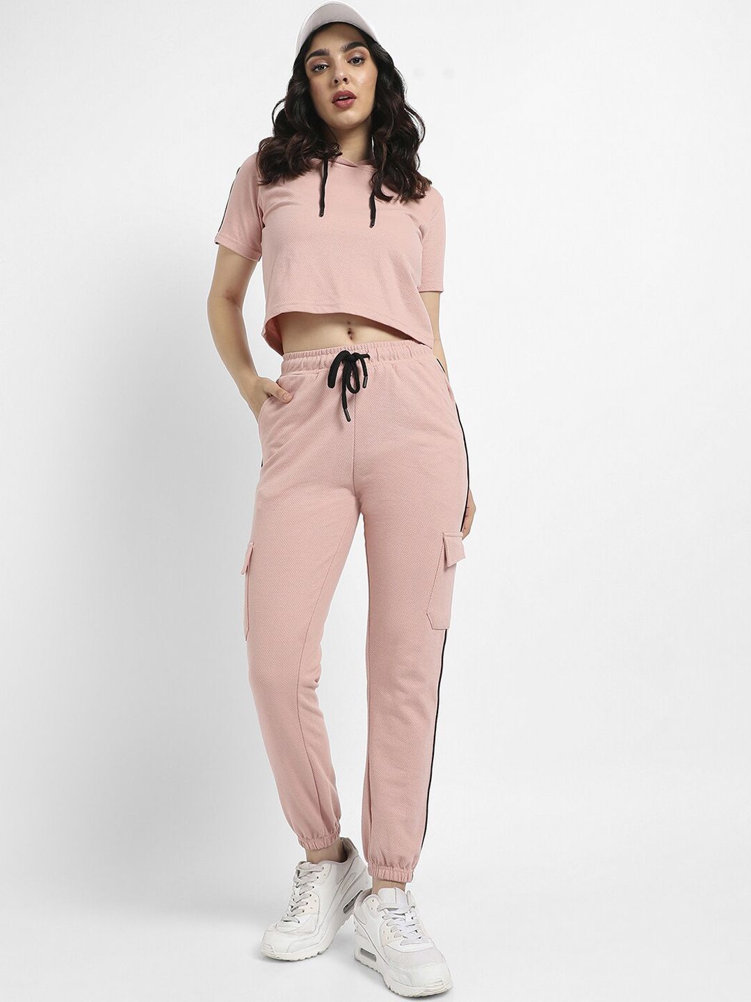 PINACOLADA Pure Cotton Hooded Sweatshirt & Joggers