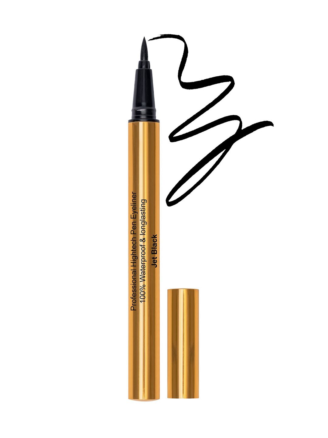 Colors Queen High Tech Waterproof and Long Lasting Golden Pen Eyeliner - 6ml - Black