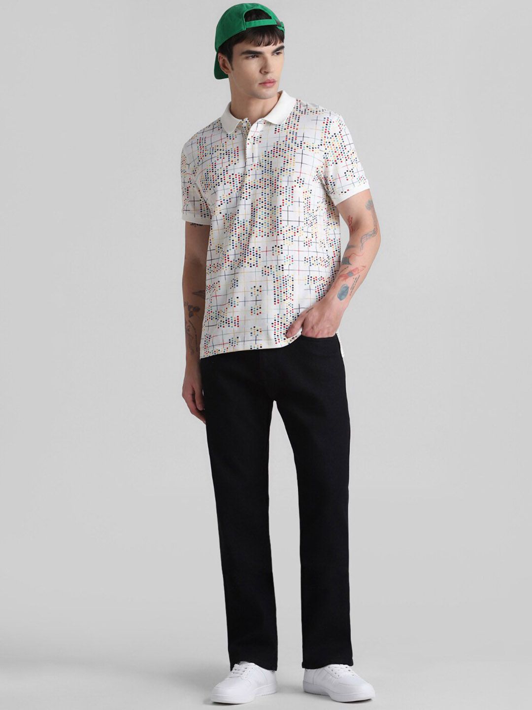 Mid Rise Bootcut Clean Look Stretchable Jeans