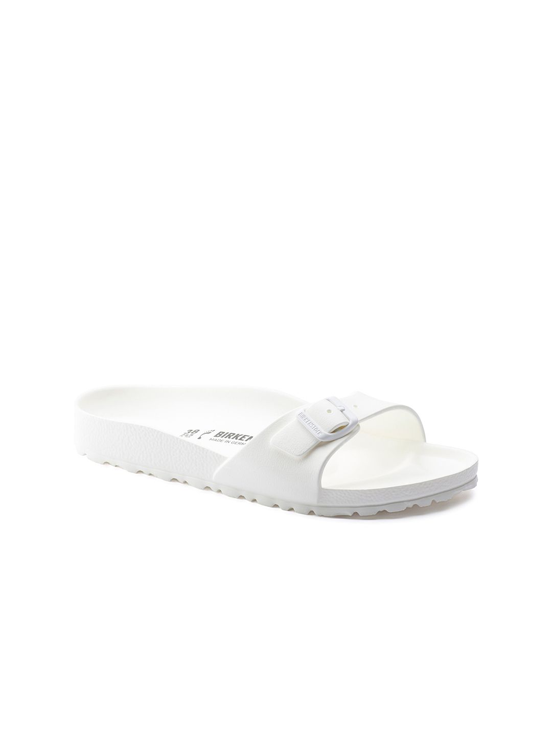 Birkenstock Madrid Essentials White Regular Width Eva Beach Sandals