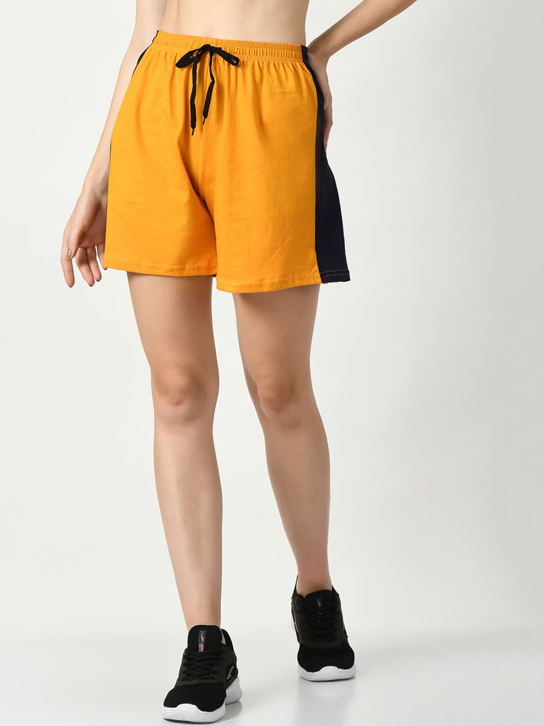 BAESD Women High-Rise Pure Cotton Shorts Price in India
