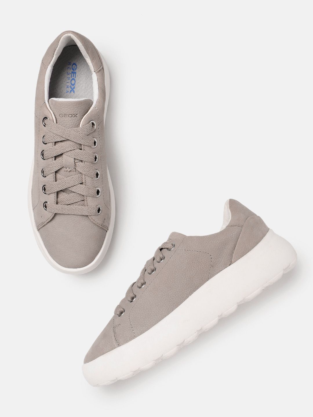 Geox Women Leather Sneakers