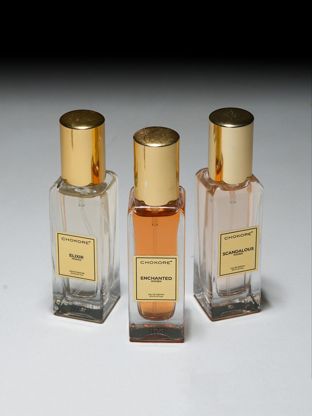 CHOKORE Set Of 3 Scandalous-Elixir-Enchanted Eau De Perfume - 20 ml Each