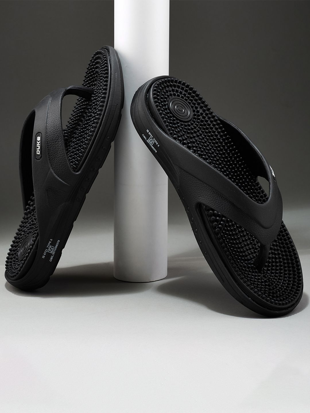 Duke Men Self Design Thong Flip-Flops