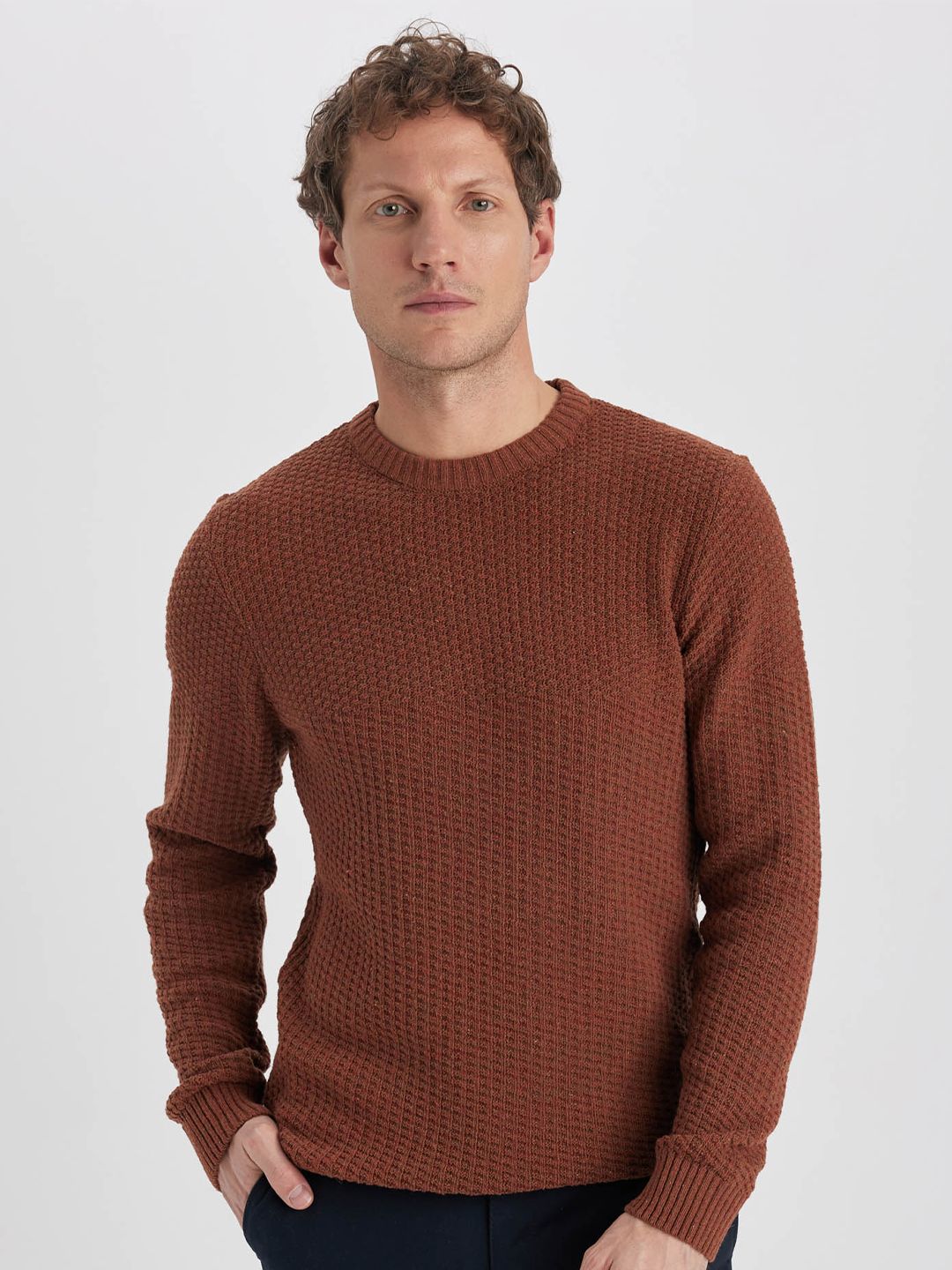 DeFacto Long Sleeves Ribbed Pullover