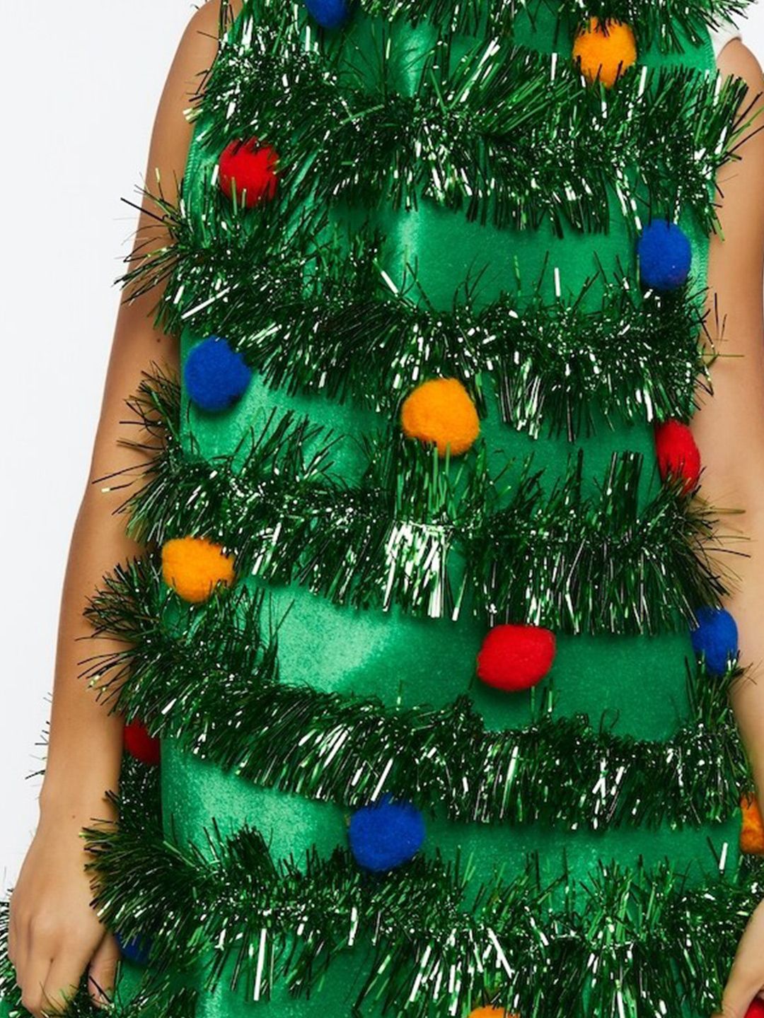 forever 21 christmas dress Christmas Tree Jumpsuit main image 0