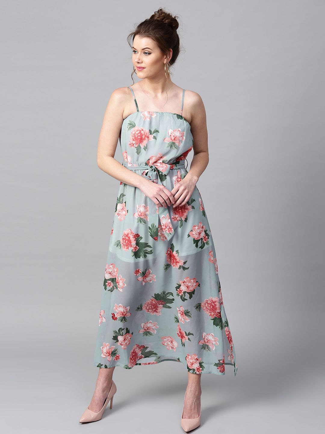 Fl Dresses Print Dress Online In India Myntra