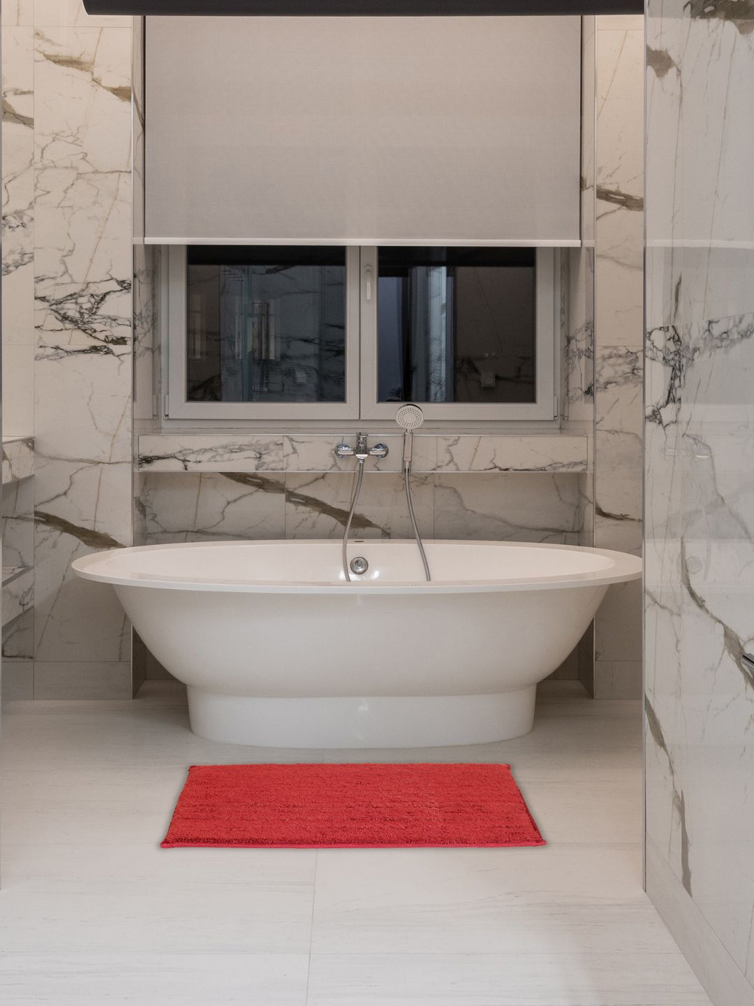 Black gold Maroon 450 GSM Anti-Skid Microfiber Bath Rugs