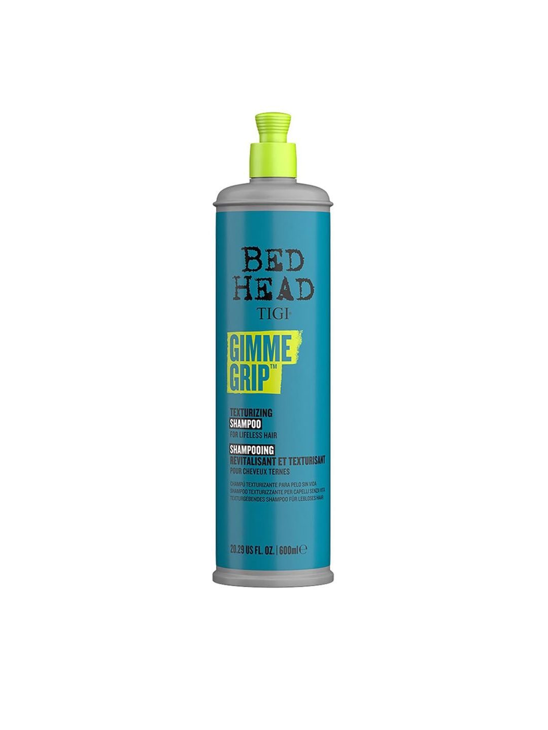 TIGI BED HEAD Gimme Grip Texturizing Shampoo Lifeless Hair - 600ml