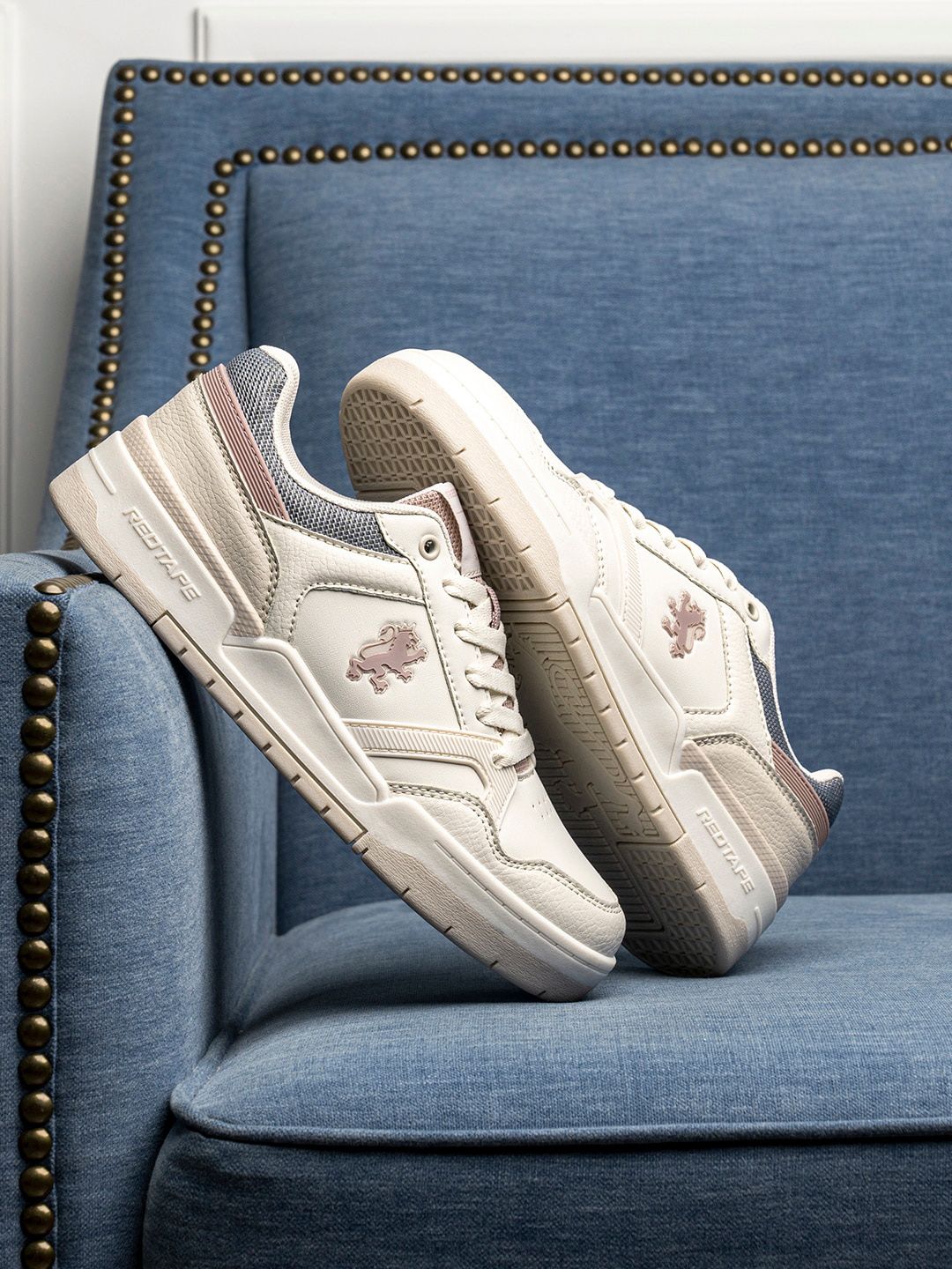 Red Tape Women Textured Basics Sneakers Price in India