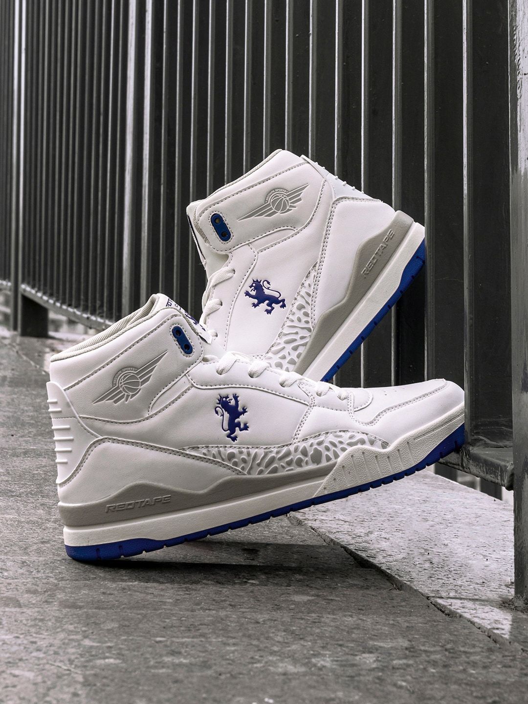 Buy Red Tape Men Mid Top Colourblocked Sneakers - Casual Shoes for