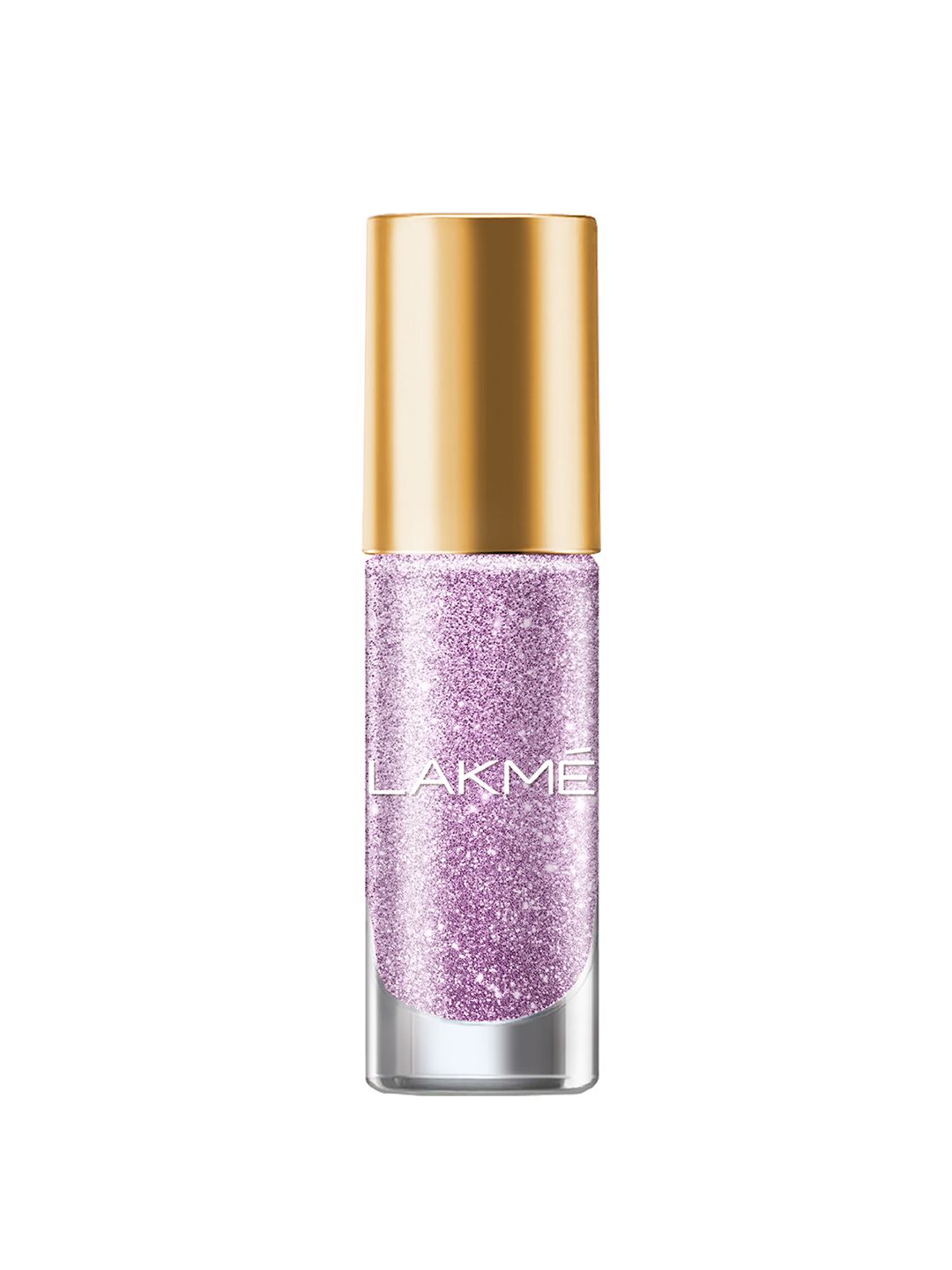 Lakme Primer+Gloss Glitterati Collection Shine Nail Polish 6 ml - Lavender Glam