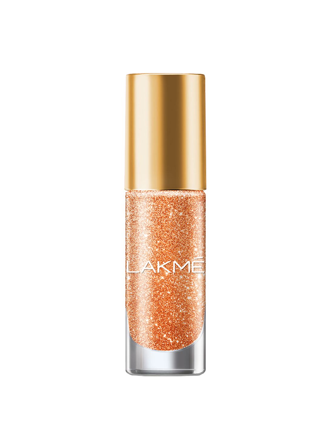 Lakme Primer+Gloss Glitterati Collection Shine Nail Polish 6 ml - Peachy Play