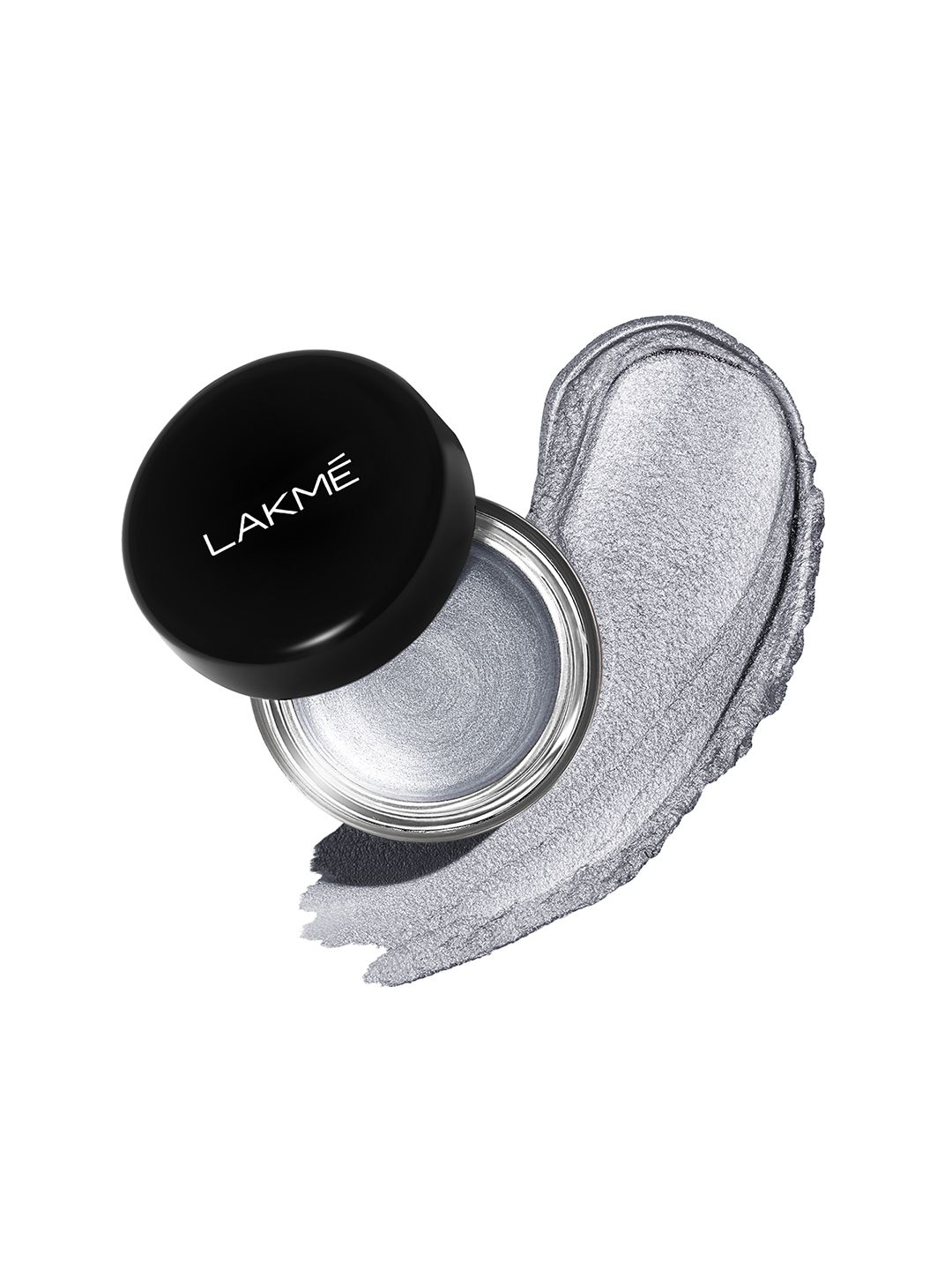 Lakme Absolute Explore Lightweight Eye Paint with Cocoa Butter 3g - Shimmering Silver