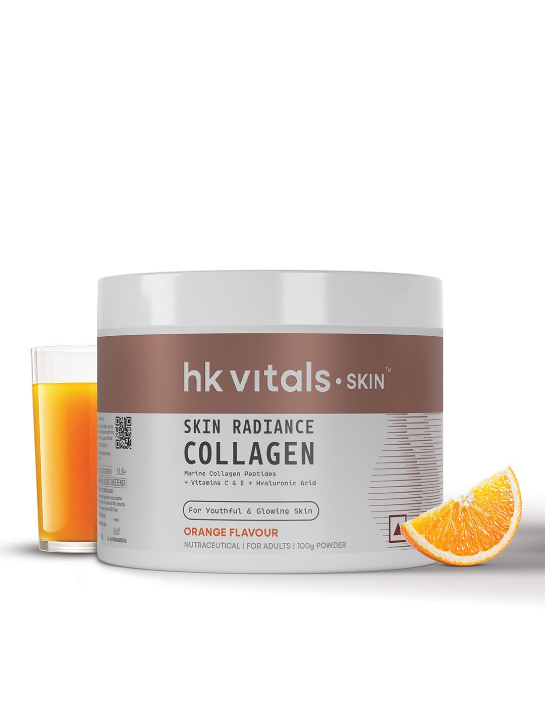 HK VITALS Skin Radiance Collagen Supplement with Biotin & Vitamin C -100g