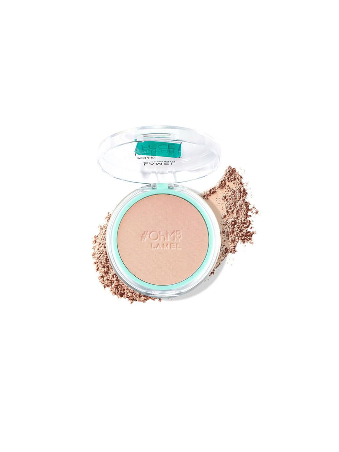 LAMEL OhMy Clear Face Antibacterial Compact Powder with Salicylic Acid - Beige 405