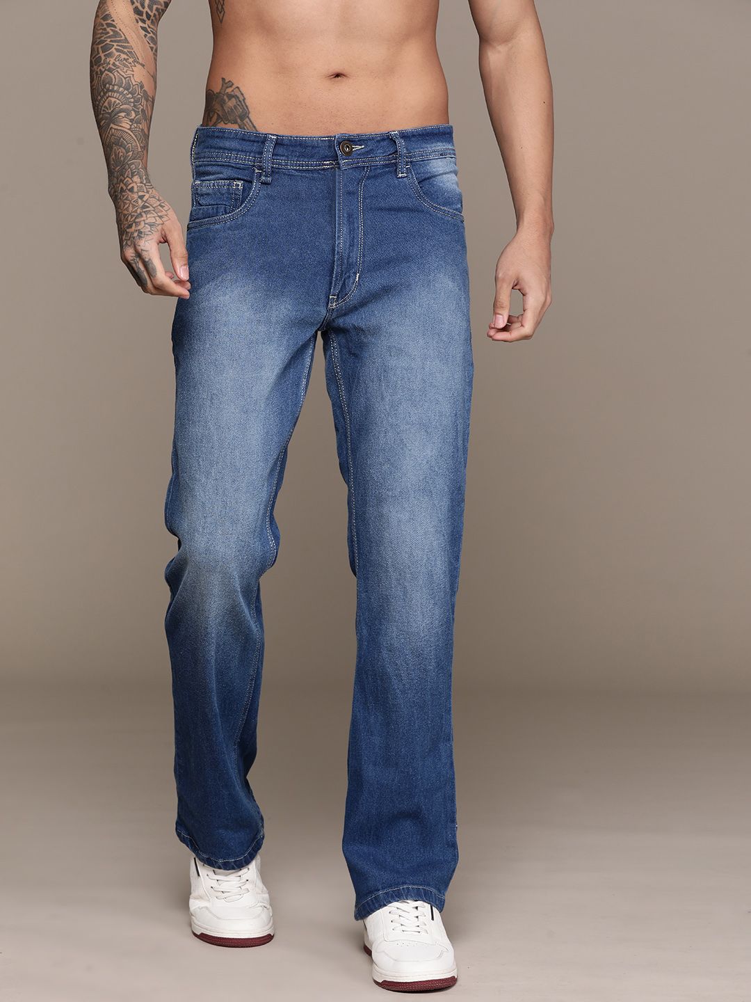 The Roadster Lifestyle Co. Men Bootcut Jeans