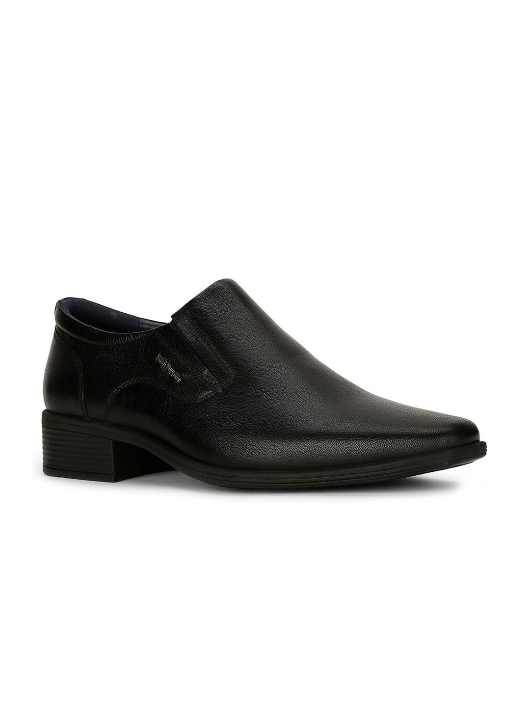 Hush Puppies Hush Puppies  Men Square Toe Leather Formal Slip-On Shoes