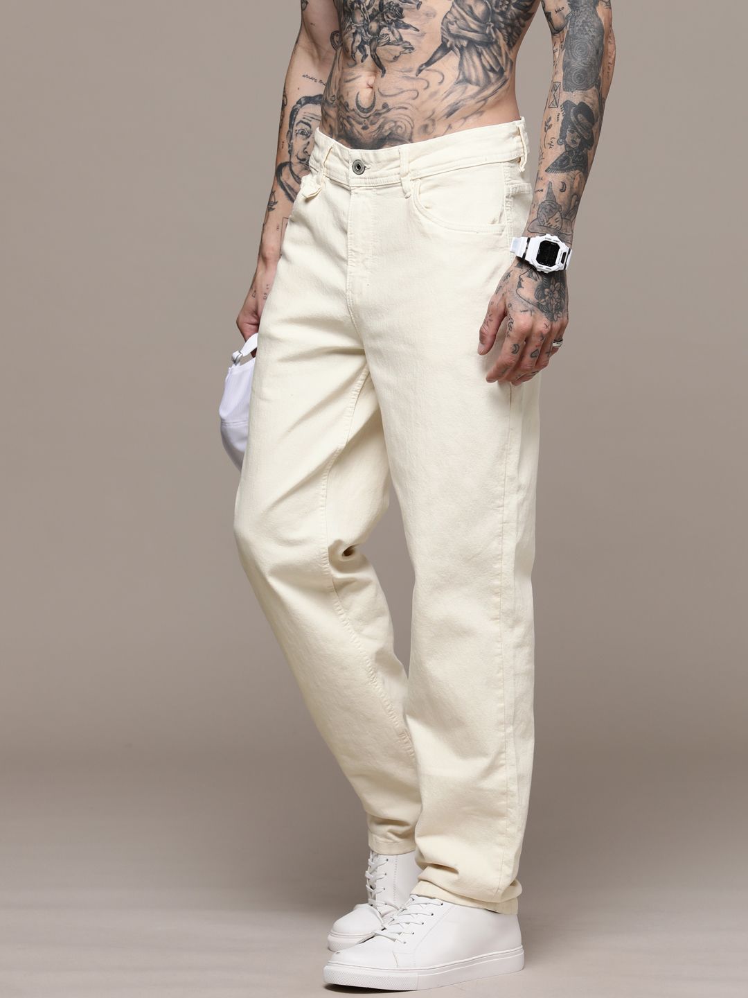 The Roadster Life Co. Men Relaxed Fit Stretchable Jeans