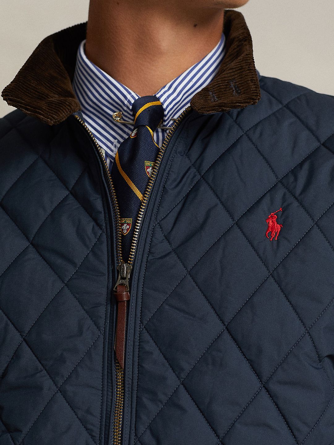 Buy Polo Ralph Lauren Water Repellent Stand Collar Quilted Jacket
