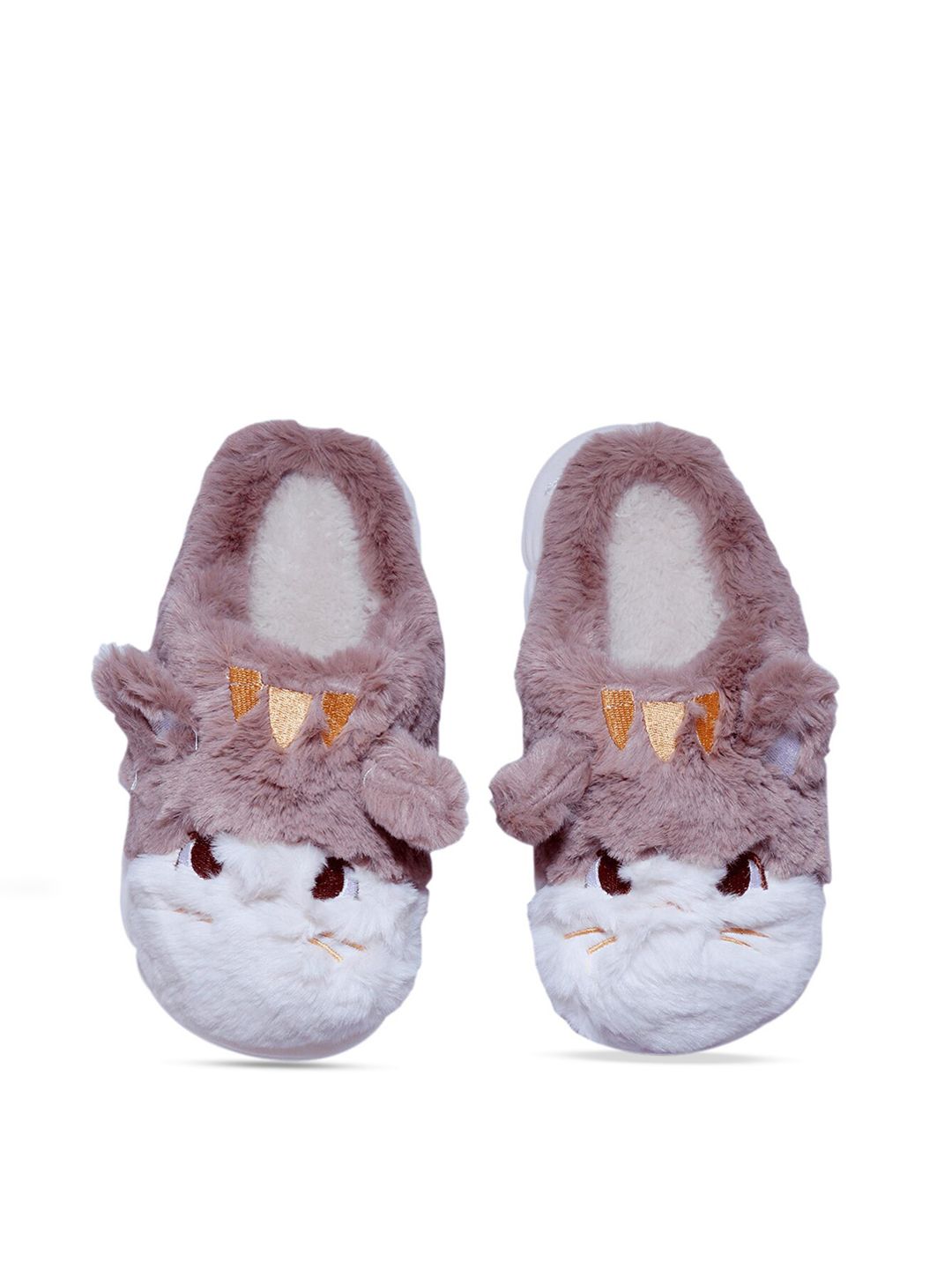 Miscreef Women Cat Warm Winter Fur Room Slippers