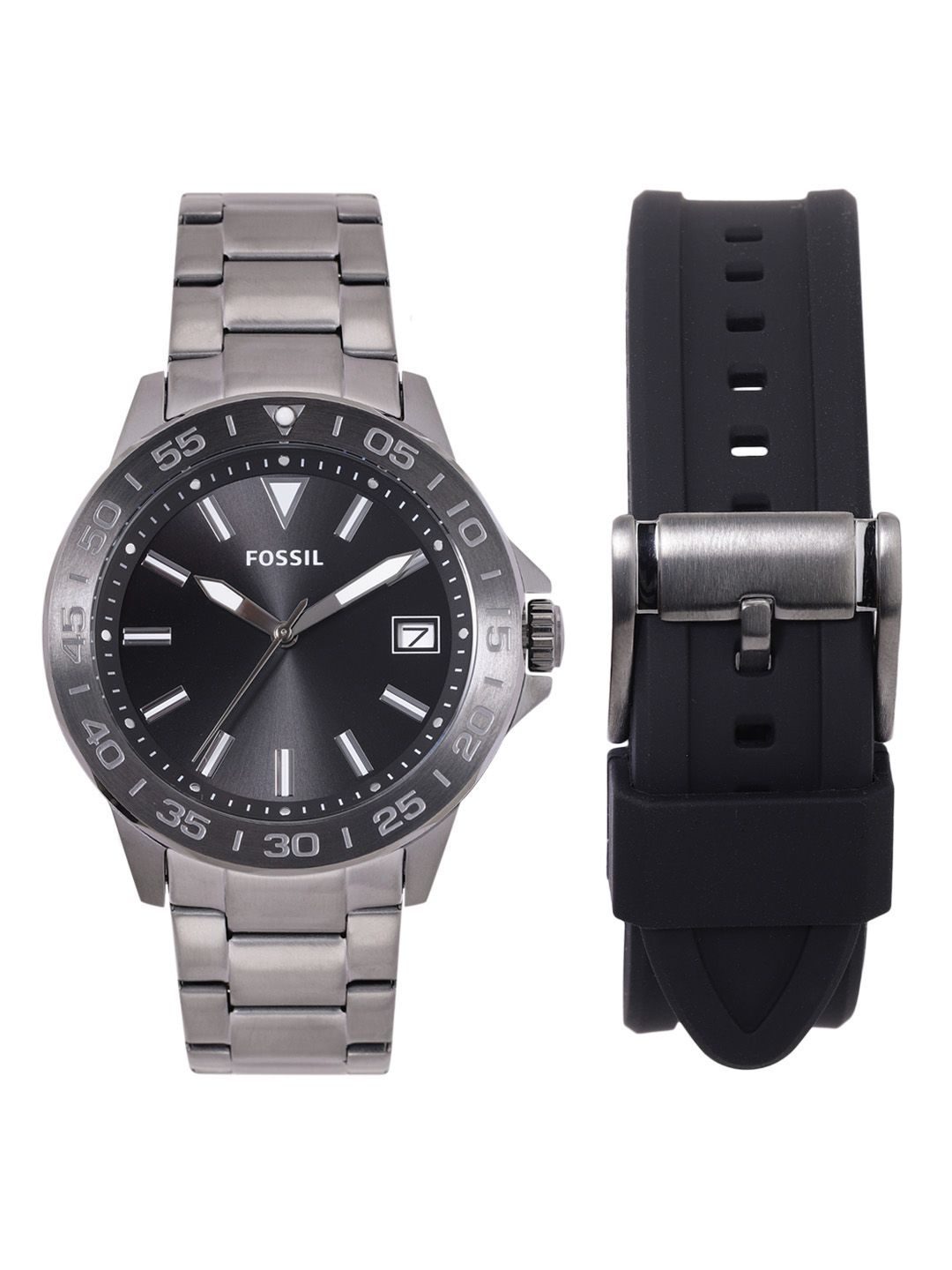 Buy Fossil Men Bannon Analogue Watch BQ2785SET - Watches for Men 
