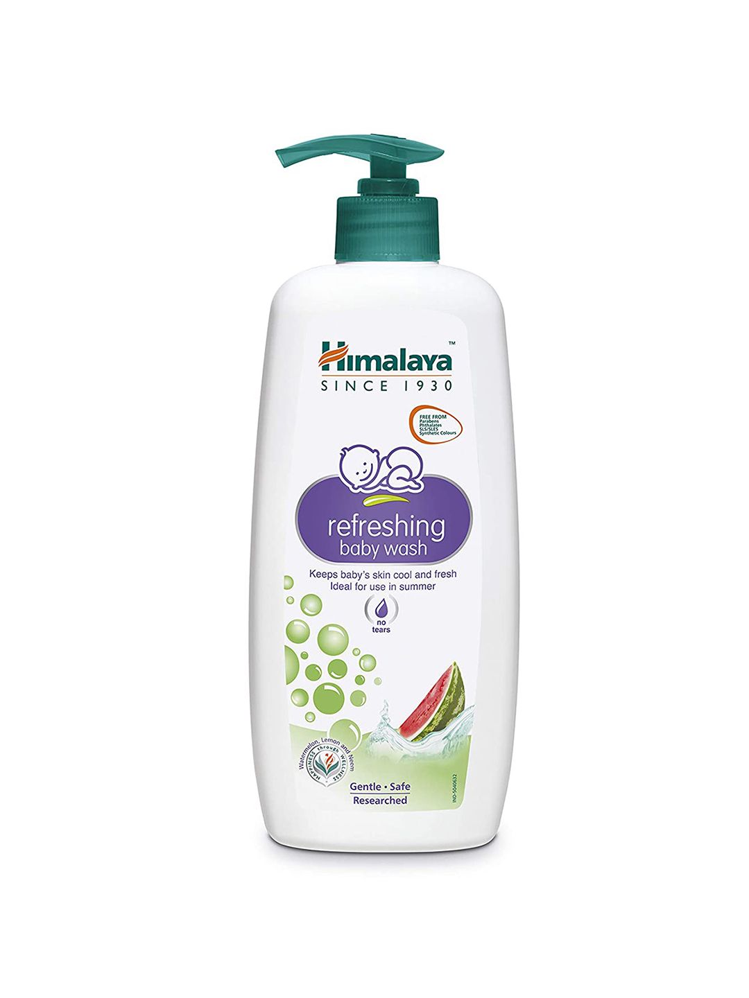 Himalaya Baby Himalaya Baby Refreshing No Tears Baby Wash With Watermelon & Lemon - 400ml