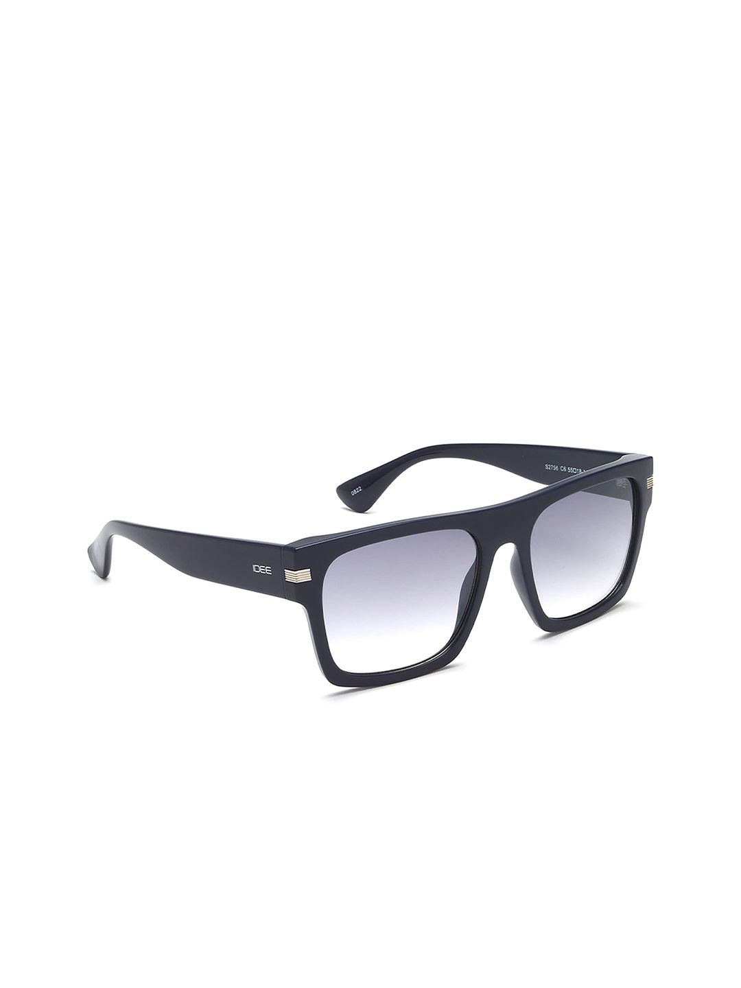 IDEE Men Grey Lens & Black Square Sunglasses with UV Protected Lens
