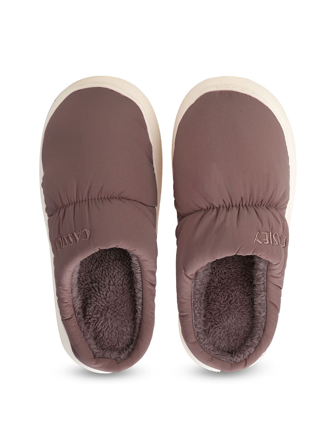 CASSIEY Men Fur Room Slippers