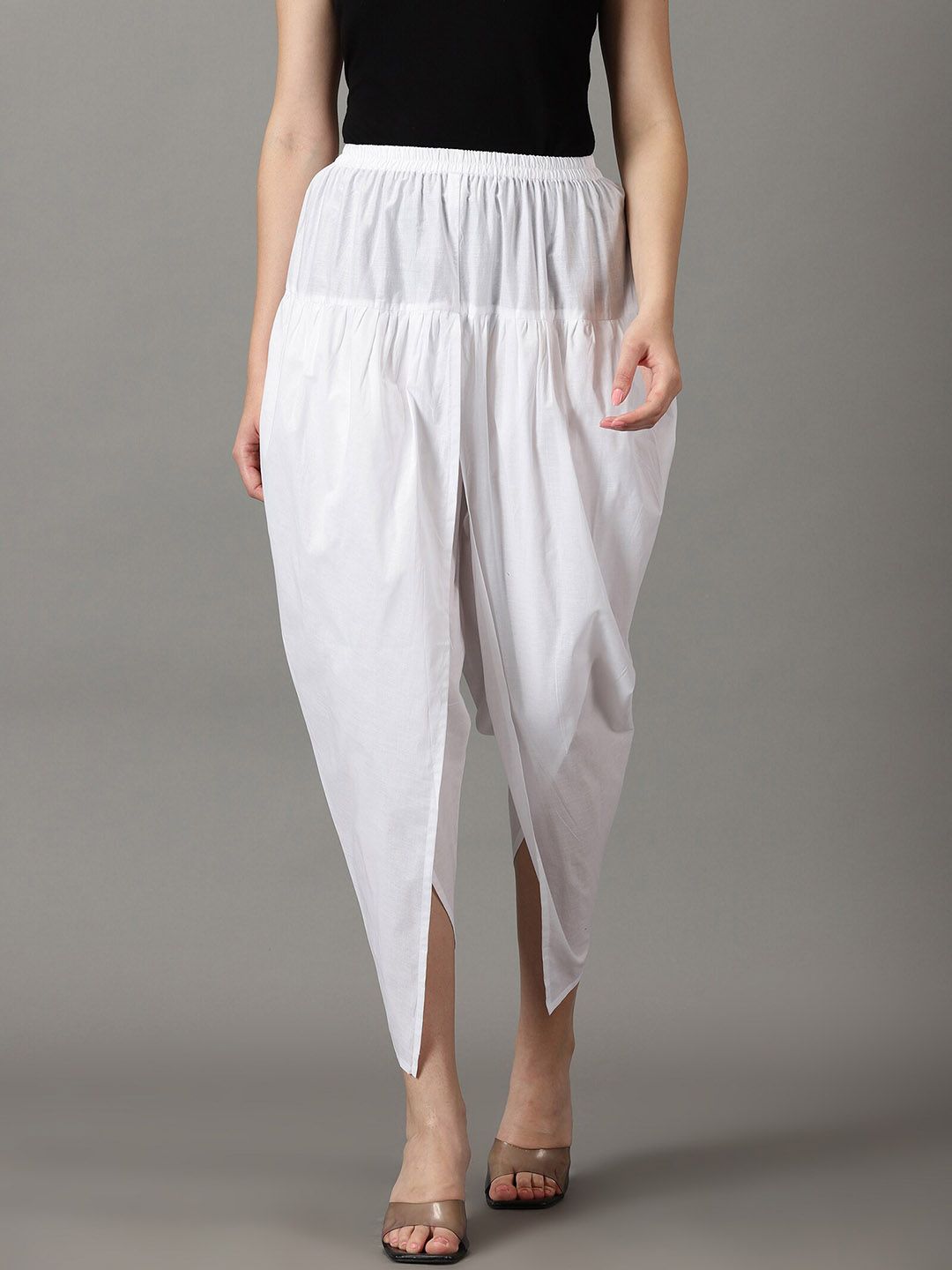 DIVINATION Women Cotton Dhoti Pant