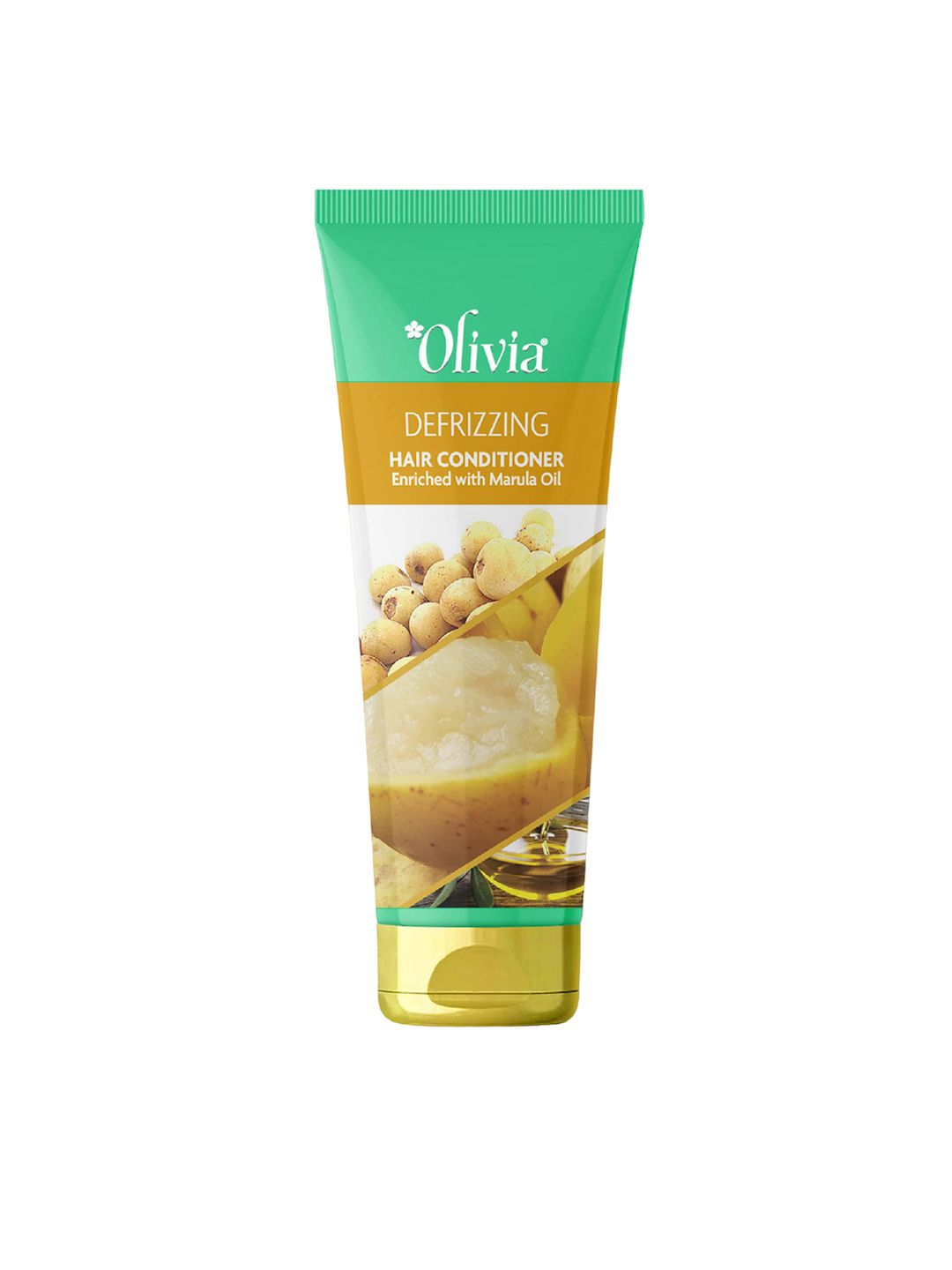 Olivia Defrizzing Hair Conditioner With Marula Oil For Shining Hair & Nourishment - 200ml