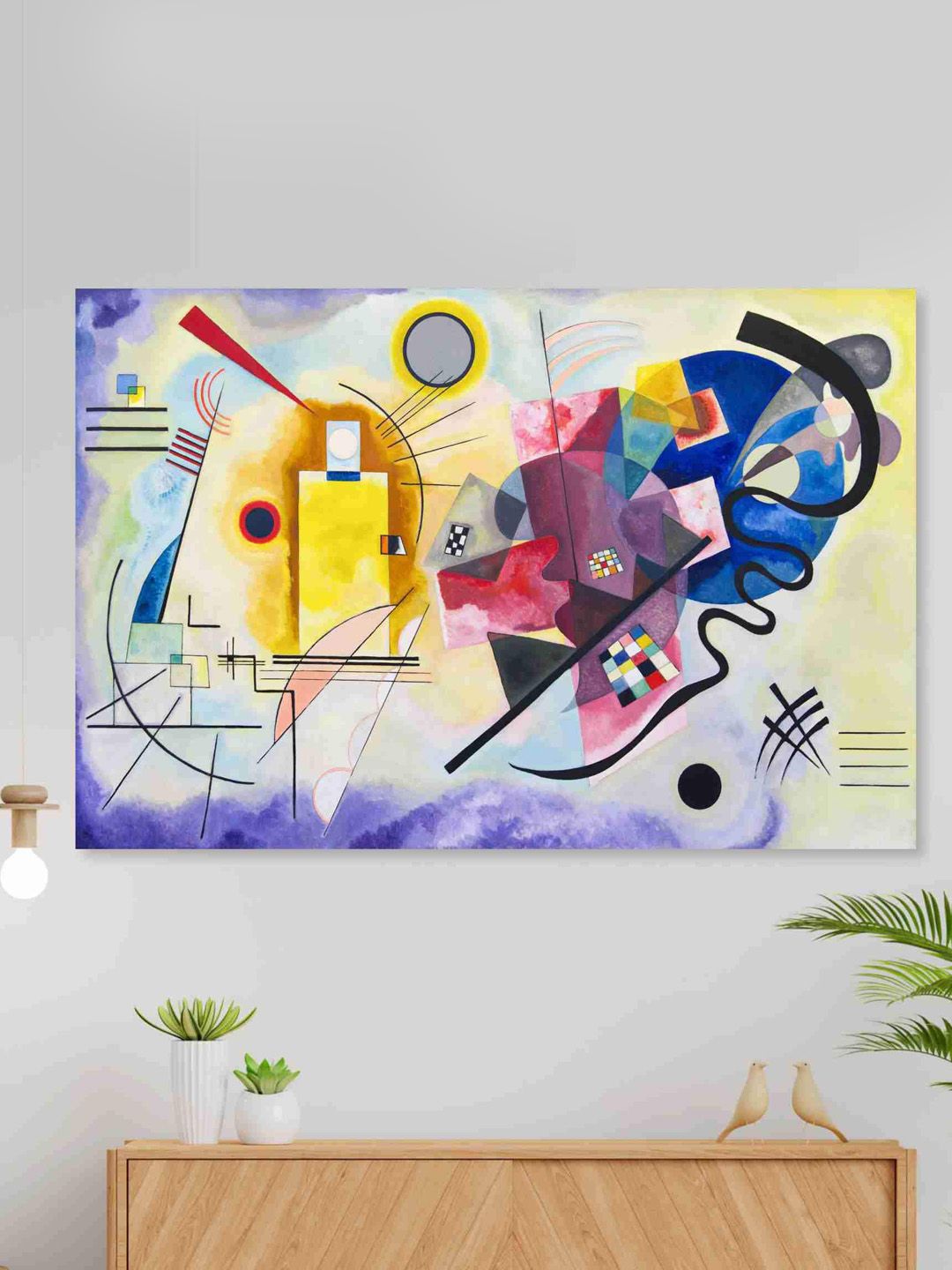 SAF Paper Wall Rectangle Paintings Wall Art - 24 x 36 In