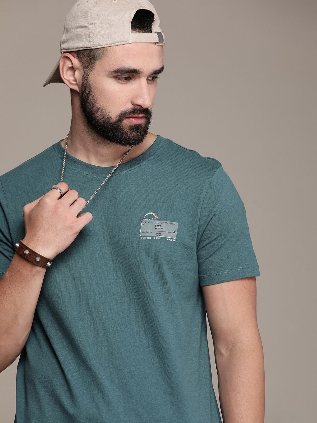 The Roadster Lifestyle Co. Pure Cotton T-shirt