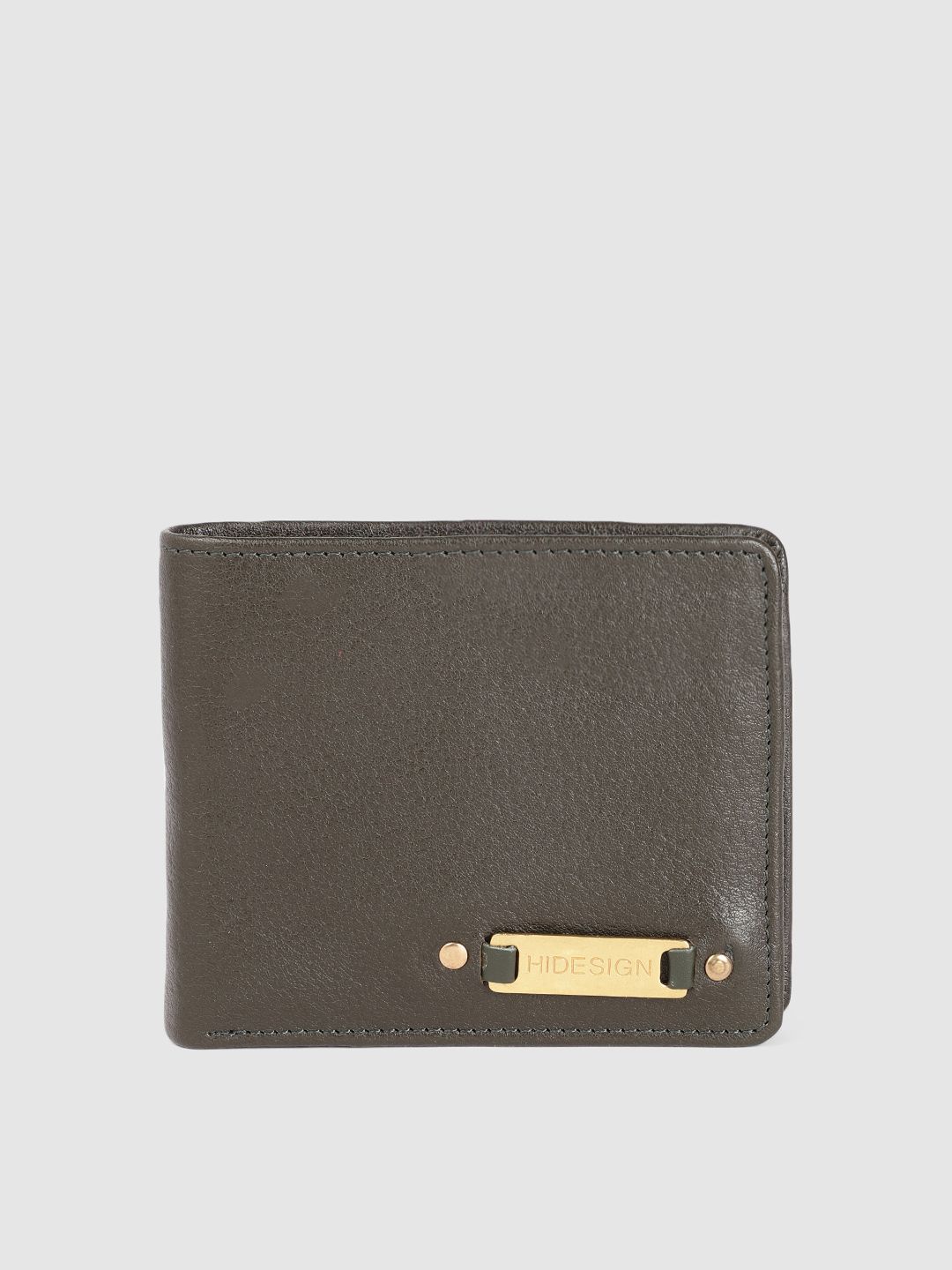 Hidesign Hidesign Men Solid Leather Two Fold Wallet