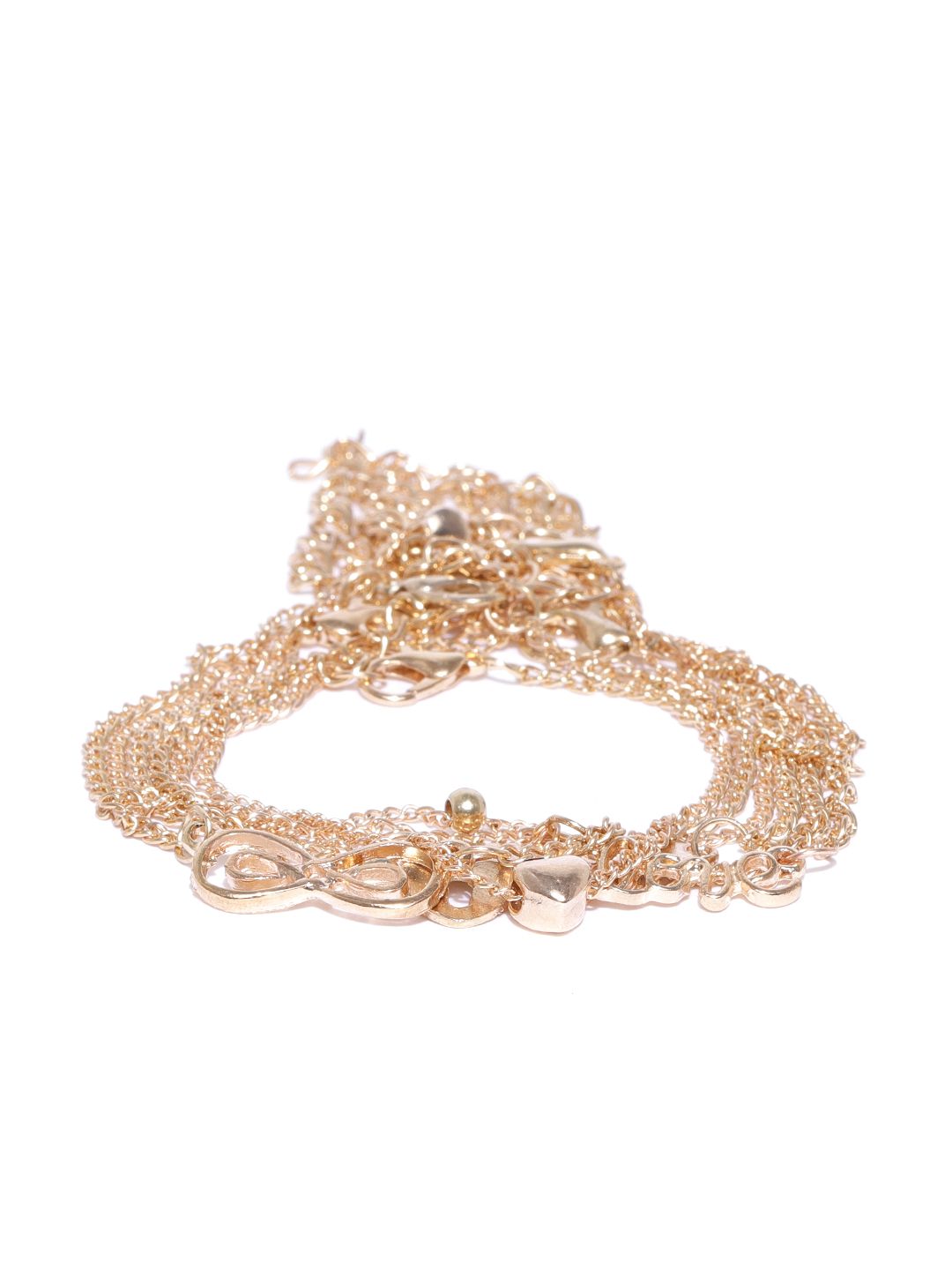 ToniQ Set of 6 Gold-Toned Bracelets Price in India