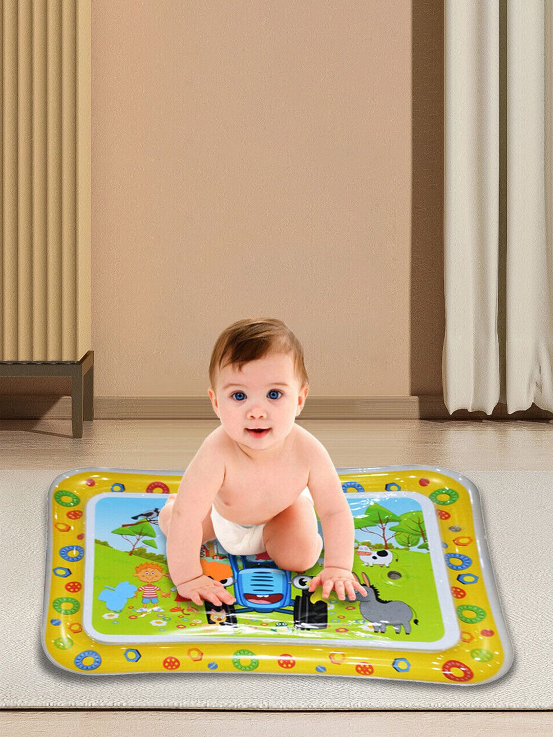 MUREN Kids Tummy Play With Floating Toys