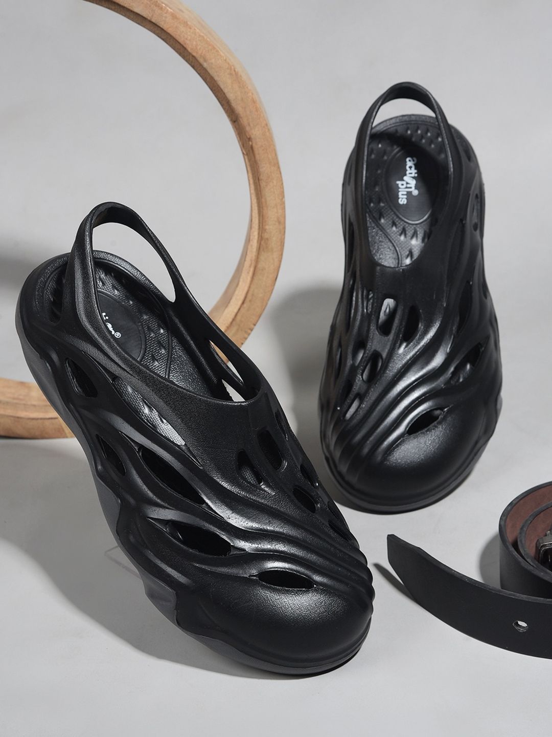Action Men Cut-Out Detail Clogs