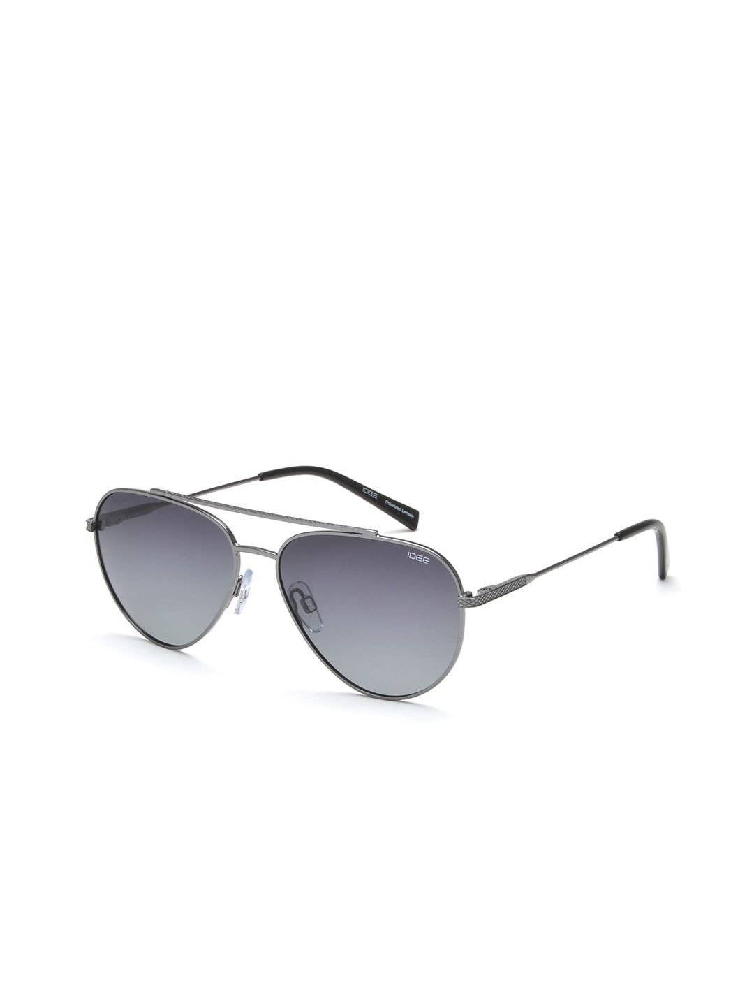 IDEE Men Grey Aviator Sunglasses with UV Protected Lens IDS2823C6PSG